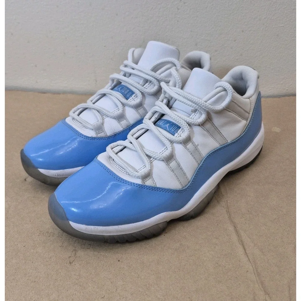 Size 10 Jordan 11 Retro Low UNC 2017‎ Blue White ç